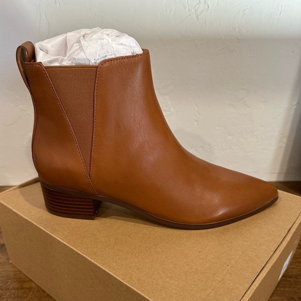 J. Crew Brown Ankle Booties